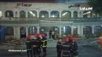 بالفيديو ... قتلى وجرحى بعد انهيار سقف مقهى بالدار البيضاء